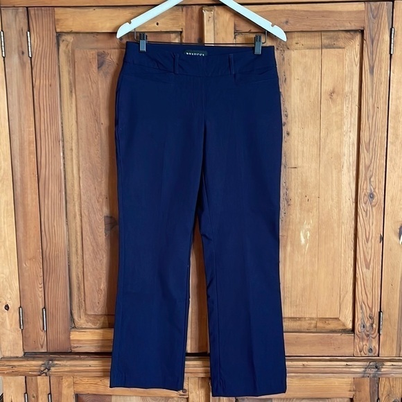 NWT Barely Bootcut Navy Work Pants Sz. 10P - Picture 4 of 13
